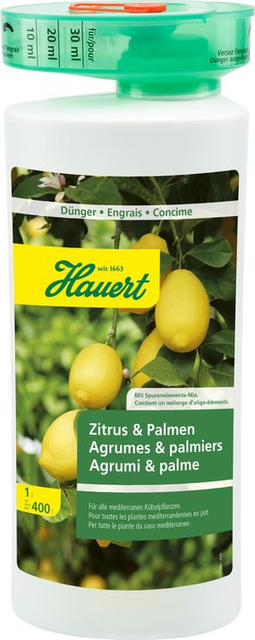 113901 Hauert Zitrus und Palmen Flüssigdünger 1 l